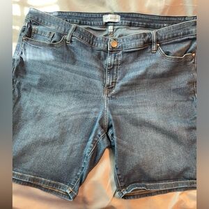 Lane Bryant Blue Jean Shorts